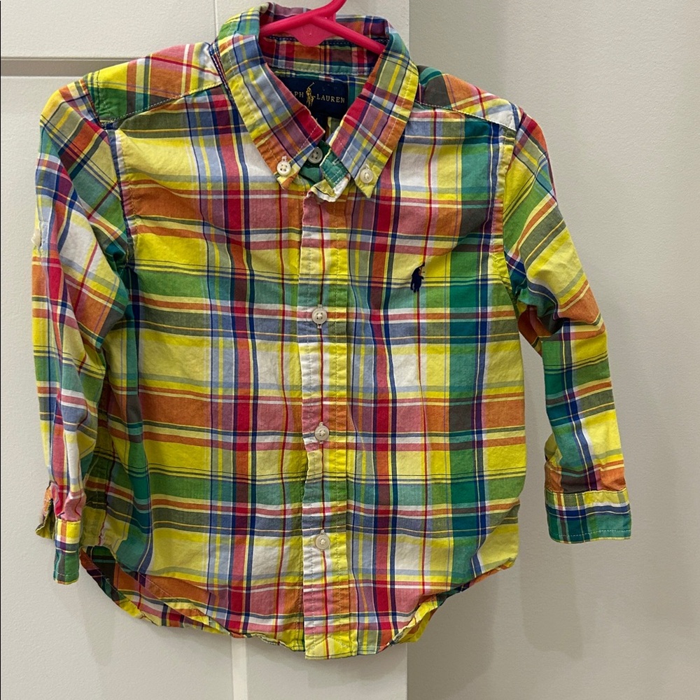 Polo by Ralph Lauren Multicolor Plaid Kids Shirt